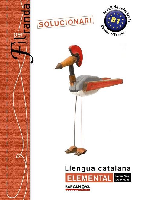 FIL PER RANDA. ELEMENTAL. SOLUCIONARI | 9788448932329 | VILÀ, CARME/HOMS, LAURA | Llibreria Online de Vilafranca del Penedès | Comprar llibres en català