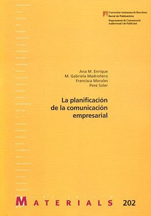 LA PLANIFICACIÓN DE LA COMUNICACIÓN EMPRESARIAL | 9788449025440 | AAVV | Llibreria Online de Vilafranca del Penedès | Comprar llibres en català