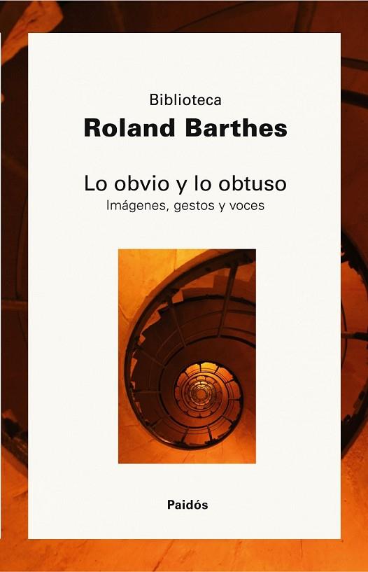 LO OBVIO Y LO OBTUSO | 9788449322327 | BARTHES, ROLAND | Llibreria Online de Vilafranca del Penedès | Comprar llibres en català