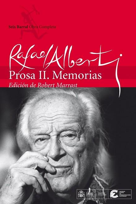 OBRA COMPLETA PROSA II MEMORIAS | 9788432240577 | ALBERTI, RAFAEL | Llibreria Online de Vilafranca del Penedès | Comprar llibres en català