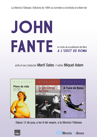 John Fante a l’Odissea | Llibreria Online de Vilafranca del Penedès | Comprar llibres en català