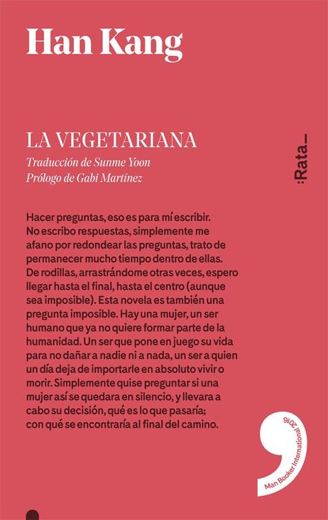 LA VEGETARIANA | 9788416738137 | KANG, HAN | Llibreria Online de Vilafranca del Penedès | Comprar llibres en català