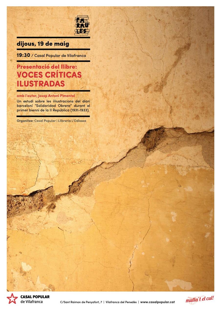 Presentació de "Voces críticas ilustradas" - Llibreria Online de Vilafranca del Penedès | Comprar llibres en català