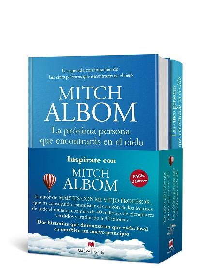 PACK INSPÍRATE CON MITCH ALBOM | 9788419638748 | ALBOM, MITCH | Llibreria Online de Vilafranca del Penedès | Comprar llibres en català