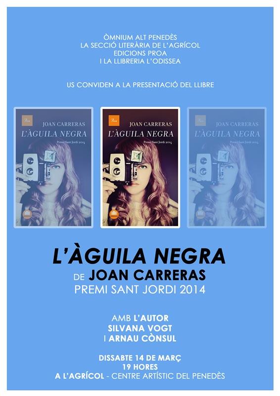 Presentació de "L'Àguila negra" - Llibreria Online de Vilafranca del Penedès | Comprar llibres en català