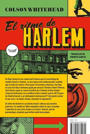 EL RITME DE HARLEM | 9788419332172 | WHITEHEAD, COLSON | Llibreria Online de Vilafranca del Penedès | Comprar llibres en català