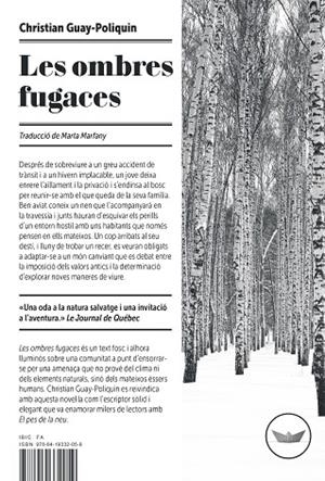 LES OMBRES FUGACES | 9788419332059 | GUAY-POLIQUIN, CHRISTIAN | Llibreria L'Odissea - Libreria Online de Vilafranca del Penedès - Comprar libros