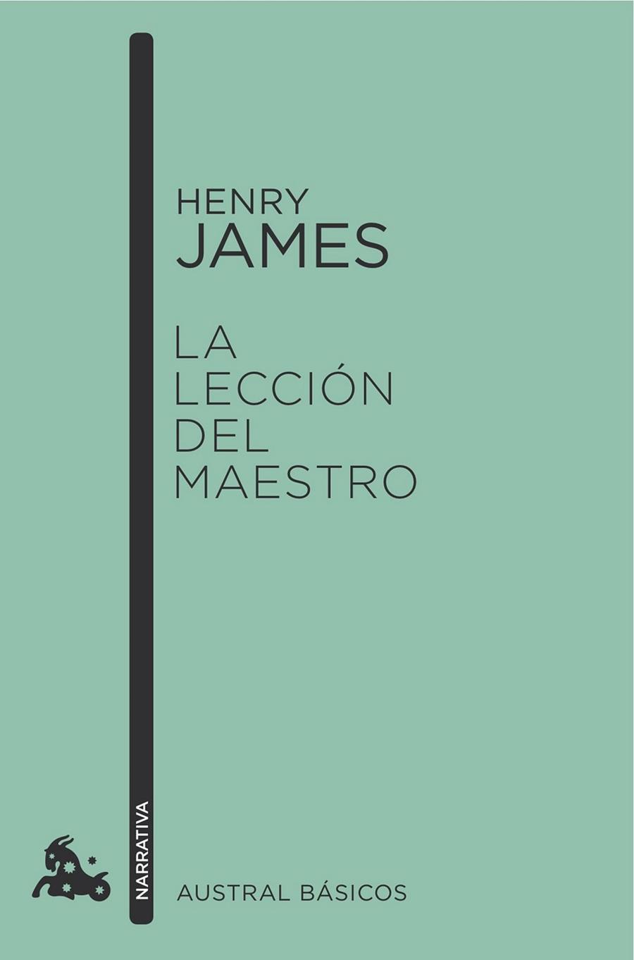LA LECCIÓN DEL MAESTRO | 9788467047790 | JAMES, HENRY | Llibreria L'Odissea - Libreria Online de Vilafranca del Penedès - Comprar libros