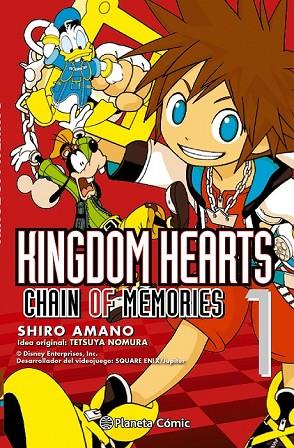 KINGDOM HEARTS CHAIN OF MEMORIES 1 | 9788416244614 | AMANO, SHIRO | Llibreria L'Odissea - Libreria Online de Vilafranca del Penedès - Comprar libros