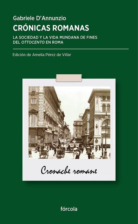 CRÓNICAS ROMANAS | 9788415174776 | D'ANNUNZIO, GABRIELE | Llibreria Online de Vilafranca del Penedès | Comprar llibres en català