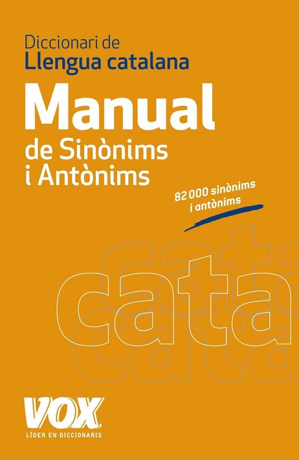 MANUAL DE SINONIMS I ANTONIMS | 9788499740454 | AA. VV. | Llibreria Online de Vilafranca del Penedès | Comprar llibres en català