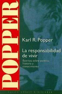 LA RESPONSABILIDAD DE VIVIR | 9788449301674 | POPPER | Llibreria L'Odissea - Libreria Online de Vilafranca del Penedès - Comprar libros