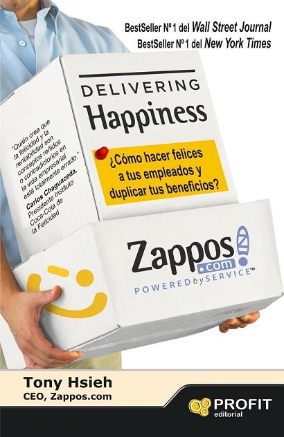 DELIVERING HAPPINESS | 9788415505419 | HSIEH, TONY | Llibreria Online de Vilafranca del Penedès | Comprar llibres en català