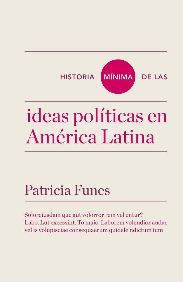 HISTORIA MÍNIMA DE LAS IDEAS EN AMÉRICA LATINA | 9788415832829 | FUNES, PATRICIA | Llibreria Online de Vilafranca del Penedès | Comprar llibres en català