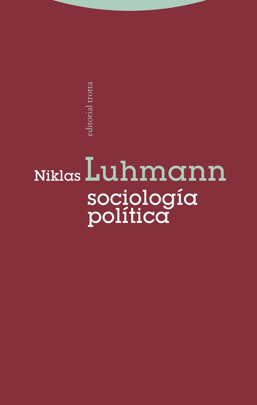 SOCIOLOGÍA POLÍTICA | 9788498795332 | LUHMANN, NIKLAS | Llibreria Online de Vilafranca del Penedès | Comprar llibres en català