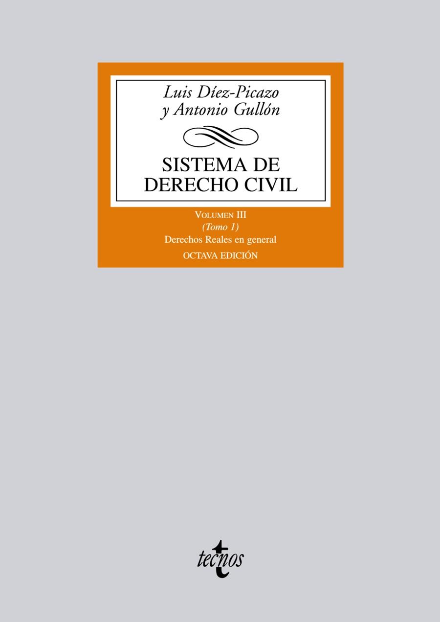 SISTEMA DE DERECHO CIVIL | 9788430954971 | DÍEZ-PICAZO, LUIS/GULLÓN, ANTONIO | Llibreria Online de Vilafranca del Penedès | Comprar llibres en català