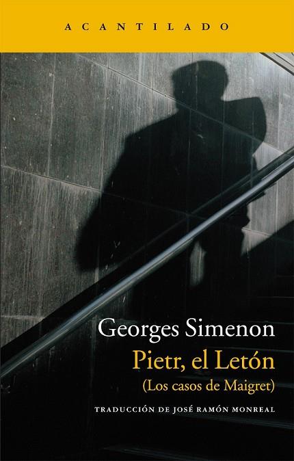 PIETR EL LETÓN | 9788415689003 | SIMENON, GEORGES | Llibreria L'Odissea - Libreria Online de Vilafranca del Penedès - Comprar libros