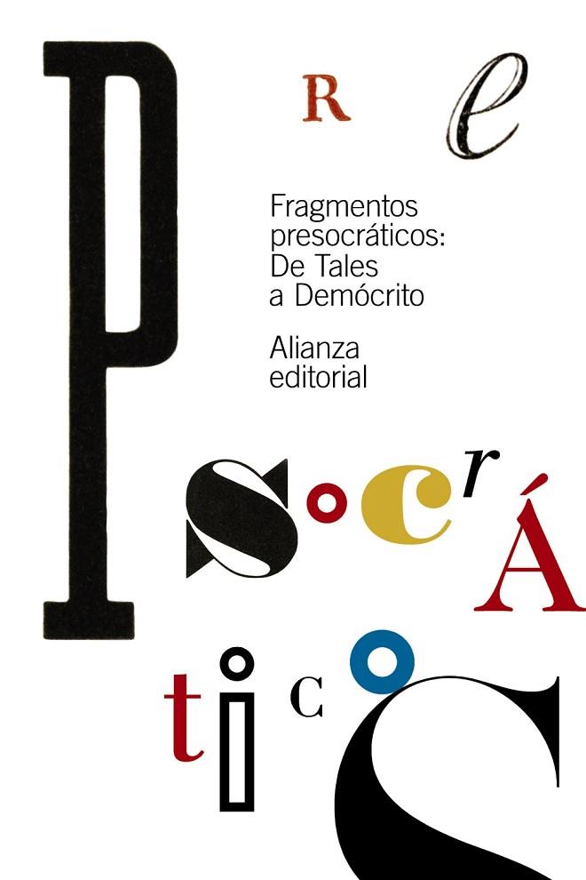 FRAGMENTOS PRESOCRÁTICOS | 9788491042204 | VARIOS | Llibreria L'Odissea - Libreria Online de Vilafranca del Penedès - Comprar libros