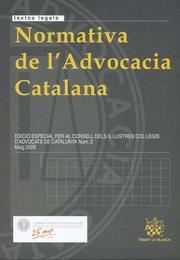 NORMATIVA DE L´ADVOCACIA CATALANA | 9788498765342 | AAVV | Llibreria Online de Vilafranca del Penedès | Comprar llibres en català