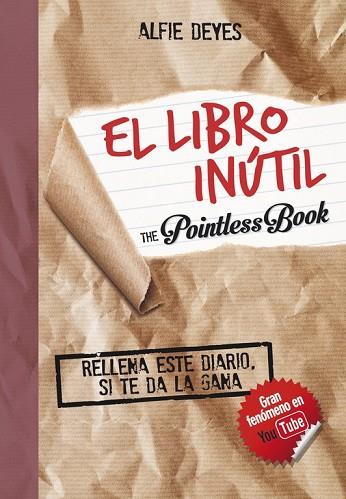 EL LIBRO INÚTIL | 9788490434314 | DEYES, ALFIE | Llibreria Online de Vilafranca del Penedès | Comprar llibres en català