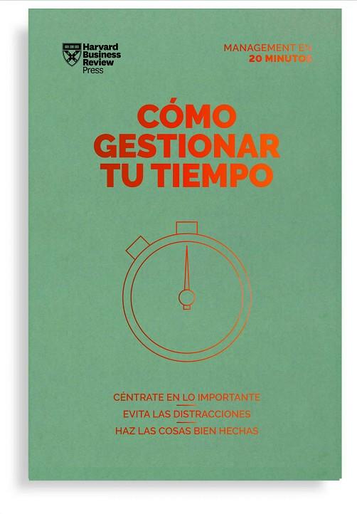 CÓMO GESTIONAR TU TIEMPO | 9788417963231 | HARVARD BUSINESS REVIEW | Llibreria Online de Vilafranca del Penedès | Comprar llibres en català