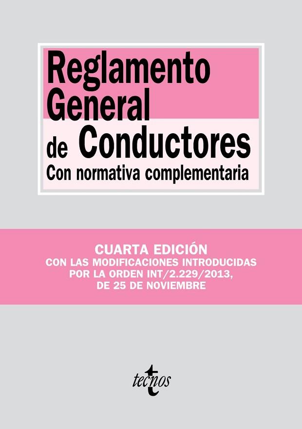 REGLAMENTO GENERAL DE CONDUCTORES | 9788430961481 | AA. VV. | Llibreria Online de Vilafranca del Penedès | Comprar llibres en català