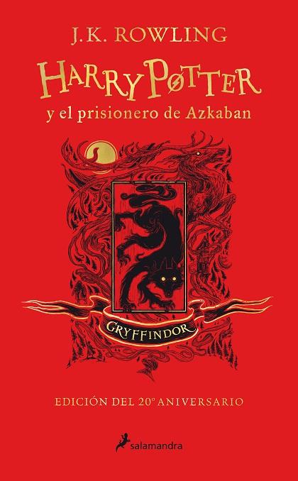 HARRY POTTER Y EL PRISIONERO DE AZKABAN (EDICIÓN GRYFFINDOR DEL 20º ANIVERSARIO) | 9788418174087 | ROWLING, J.K. | Llibreria L'Odissea - Libreria Online de Vilafranca del Penedès - Comprar libros