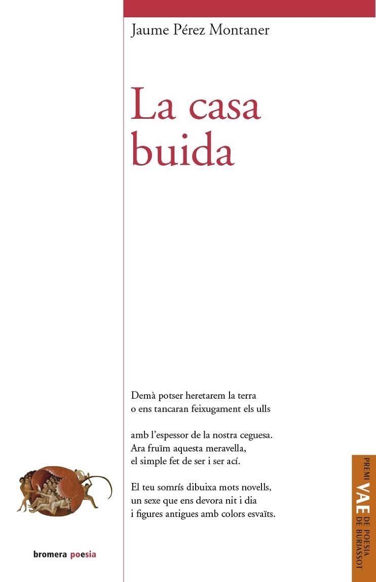 LA CASA BUIDA | 9788490261903 | PÉREZ MONTANER, JAUME | Llibreria L'Odissea - Libreria Online de Vilafranca del Penedès - Comprar libros