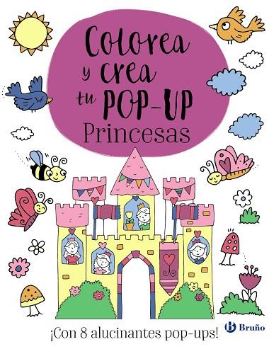 COLOREA Y CREA TU POP-UP PRINCESAS | 9788469665664 | VARIOS AUTORES | Llibreria Online de Vilafranca del Penedès | Comprar llibres en català