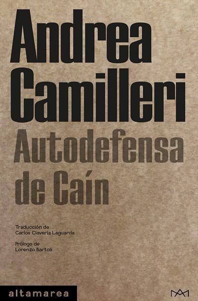 AUTODEFENSA DE CAÍN | 9788418481130 | CAMILLERI, ANDREA | Llibreria L'Odissea - Libreria Online de Vilafranca del Penedès - Comprar libros