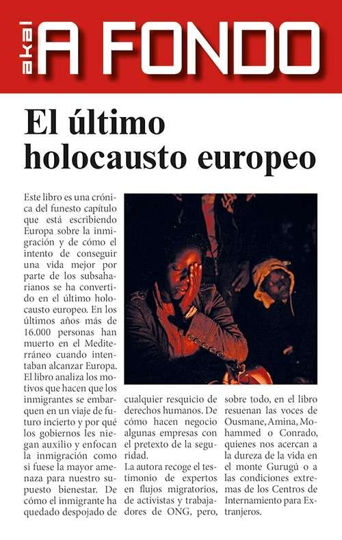 EL ÚLTIMO HOLOCAUSTO EUROPEO | 9788446041054 | HIDALGO, SUSANA | Llibreria Online de Vilafranca del Penedès | Comprar llibres en català