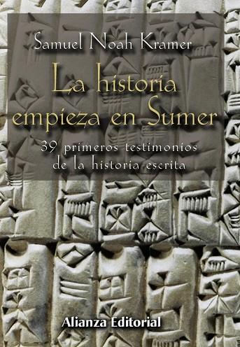 LA HISTORIA EMPIEZA EN SUMER | 9788420679693 | KRAMER, SAMUEL NOAH | Llibreria L'Odissea - Libreria Online de Vilafranca del Penedès - Comprar libros
