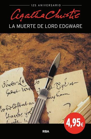 LA MUERTE DE LORD EDGWARE | 9788490564349 | CHRISTIE , AGATHA | Llibreria L'Odissea - Libreria Online de Vilafranca del Penedès - Comprar libros