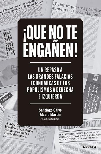 QUE NO TE ENGAÑEN | 9788423434411 | MARTÍN, ÁLVARO/CALVO, SANTIAGO | Llibreria Online de Vilafranca del Penedès | Comprar llibres en català