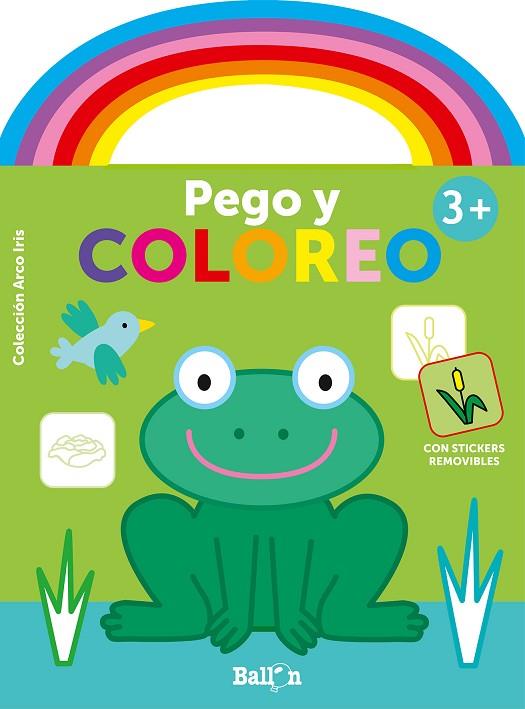 ARCO IRIS - PEGO Y COLOREO +3 RANA | 9789403214450 | BALLON | Llibreria Online de Vilafranca del Penedès | Comprar llibres en català