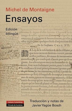 ENSAYOS ( EDICIÓN BILINGÜE ) | 9788415472650 | MONTAIGNE, MICHEL DE | Llibreria Online de Vilafranca del Penedès | Comprar llibres en català