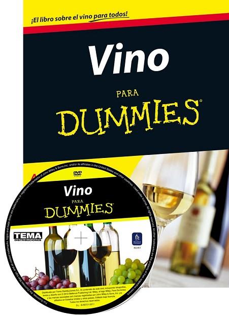 VINO PARA DUMMIES + DVD | 9788432901263 | MCCARTHY, ED/EWING-MULLIGAN, MARY/RINCON, MIGUEL A | Llibreria Online de Vilafranca del Penedès | Comprar llibres en català