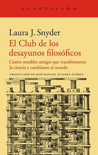 EL CLUB DE LOS DESAYUNOS FILOSÓFICOS | 9788418370250 | SNYDER, LAURA J. | Llibreria Online de Vilafranca del Penedès | Comprar llibres en català