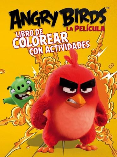 ANGRY BIRDS LA PELICULA LIBRO DE COLOREAR CON ACTIVIDADES | 9788437201337 | AA. VV. | Llibreria Online de Vilafranca del Penedès | Comprar llibres en català