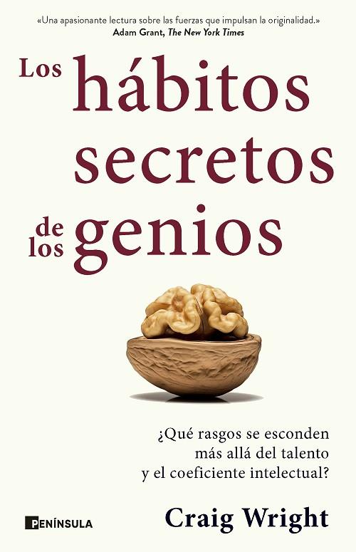 LOS HÁBITOS SECRETOS DE LOS GENIOS | 9788411002301 | WRIGHT, CRAIG | Llibreria Online de Vilafranca del Penedès | Comprar llibres en català