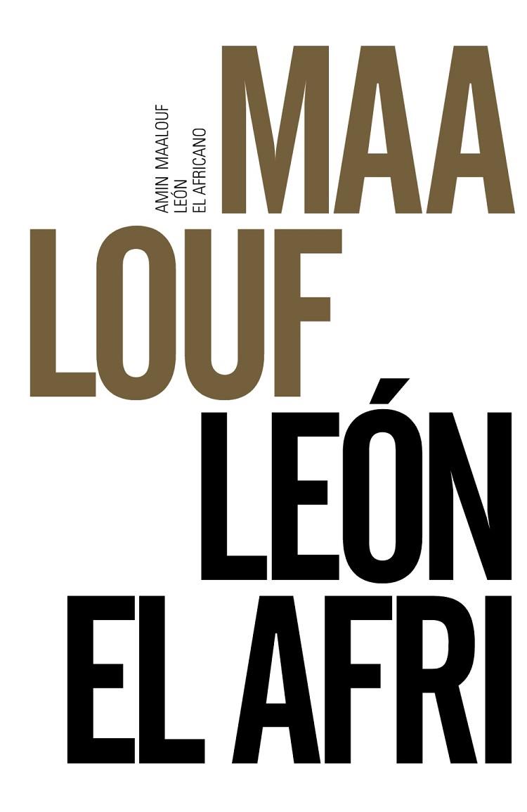 LEÓN EL AFRICANO | 9788491042563 | MAALOUF, AMIN | Llibreria Online de Vilafranca del Penedès | Comprar llibres en català