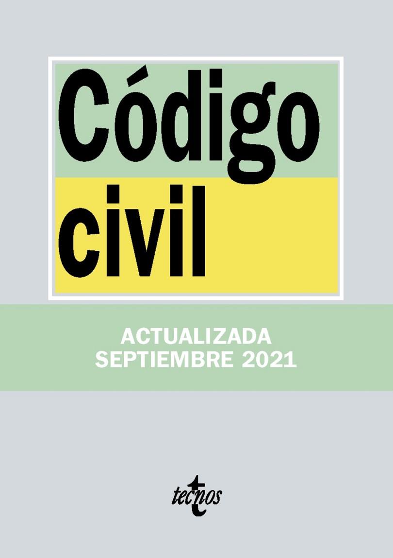 CÓDIGO CIVIL | 9788430982684 | EDITORIAL TECNOS | Llibreria Online de Vilafranca del Penedès | Comprar llibres en català
