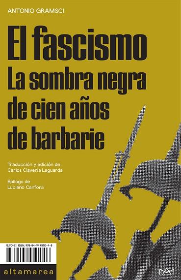 EL FASCISMO | 9788494957048 | GRAMSCI, ANTONIO | Llibreria Online de Vilafranca del Penedès | Comprar llibres en català