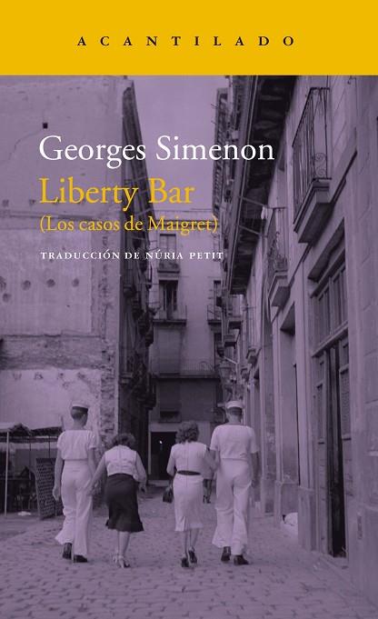 LIBERTY BAR | 9788417346355 | SIMENON, GEORGES | Llibreria Online de Vilafranca del Penedès | Comprar llibres en català
