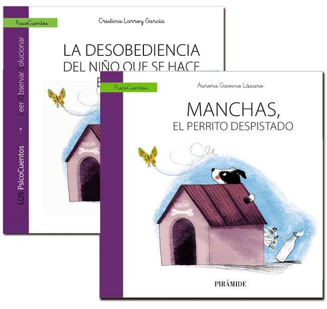 LA DESOBEDIENCIA DEL NIÑO QUE SE HACE EL SORDO + MANCHAS EL PERRITO DESPISTADO | 9788436836592 | LARROY GARCÍA, CRISTINA/GAVINO LÁZARO, AURORA | Llibreria Online de Vilafranca del Penedès | Comprar llibres en català