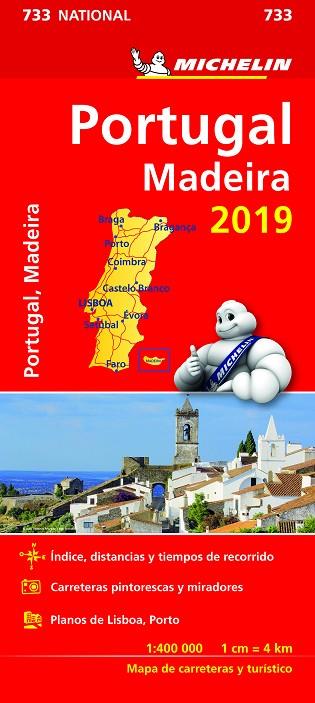 MAPA NACIONAL PORTUGAL MADEIRA 2019 | 9782067236639 | AA VV | Llibreria Online de Vilafranca del Penedès | Comprar llibres en català