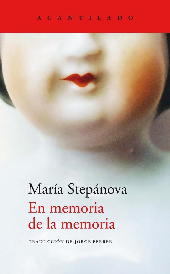 EN MEMORIA DE LA MEMORIA | 9788419036070 | STEPÁNOVA, MARÍA | Llibreria Online de Vilafranca del Penedès | Comprar llibres en català