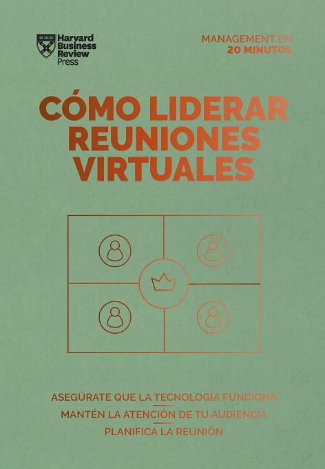 CÓMO LIDERAR REUNIONES VIRTUALES SERIE MANAGEMENT EN 20 MINUTOS | 9788417963521 | HARVARD BUSINESS REVIEW | Llibreria Online de Vilafranca del Penedès | Comprar llibres en català