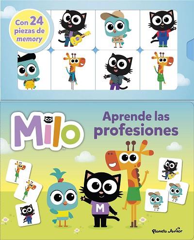 MILO APRENDE LAS PROFESIONES | 9788408259664 | PLANETA JUNIOR, S.R.L. | Llibreria Online de Vilafranca del Penedès | Comprar llibres en català