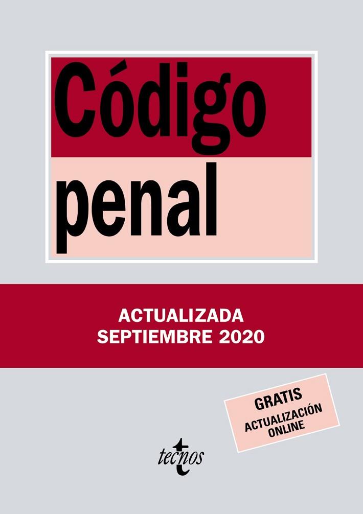 CÓDIGO PENAL | 9788430980024 | EDITORIAL TECNOS | Llibreria Online de Vilafranca del Penedès | Comprar llibres en català